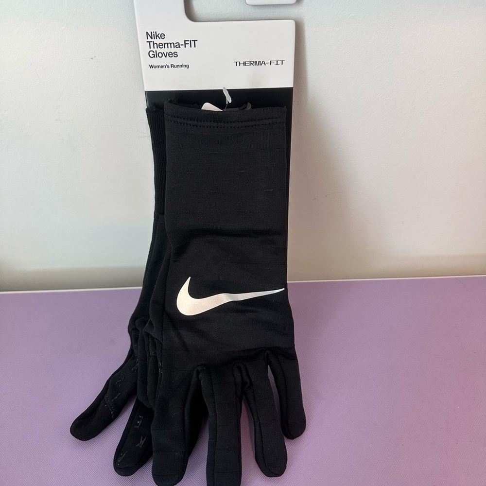 Nike Black Therma-FIT Running Gloves